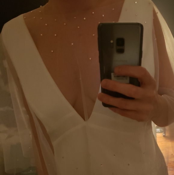 Swarovski bridal capelet - Picture 3 of 3